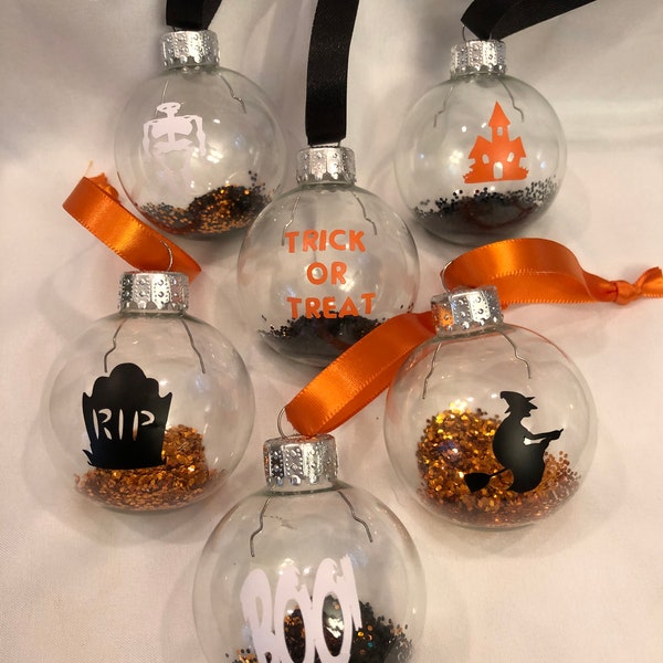 Halloween Ornament #2 set of 6