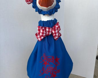 Goose (Duck) Outfit 4th of July Dress or outfit