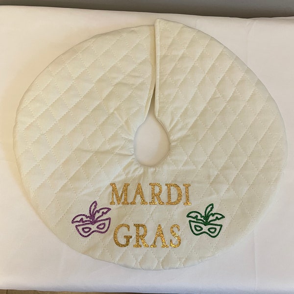 mardi gras tree skirt near me