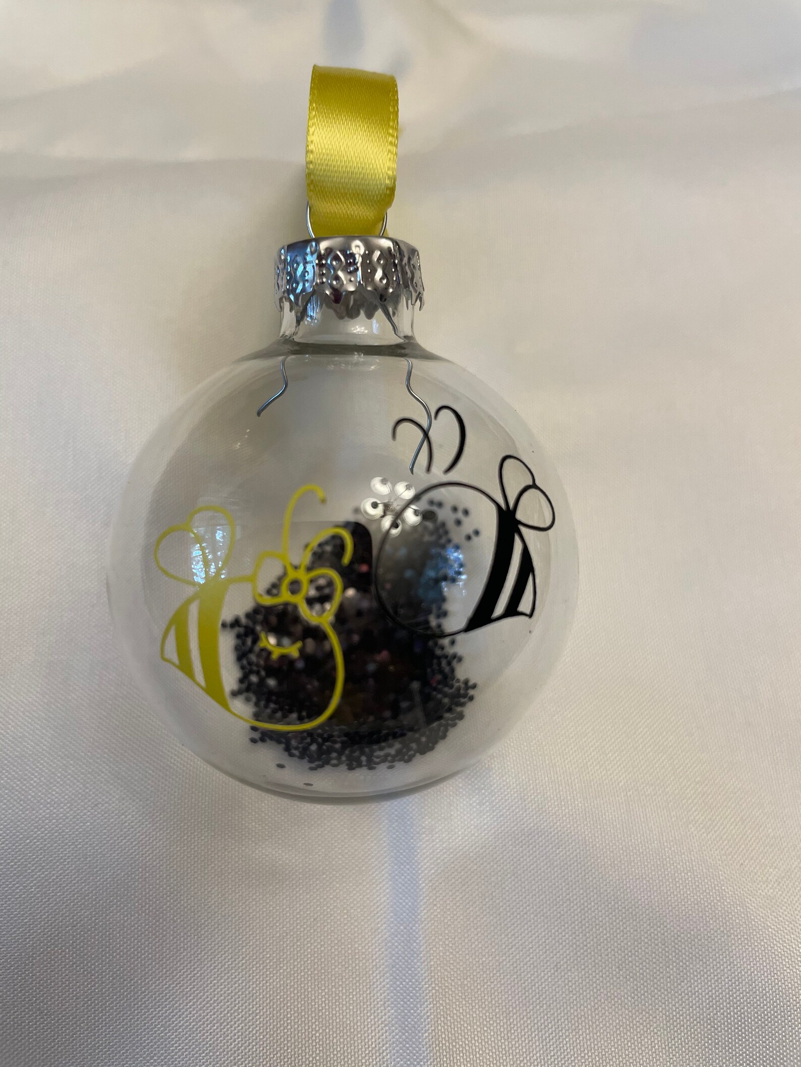 Bee Ornaments Set of 6 Etsy