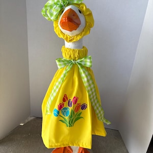 Goose (Duck) outfit Spring Time dress