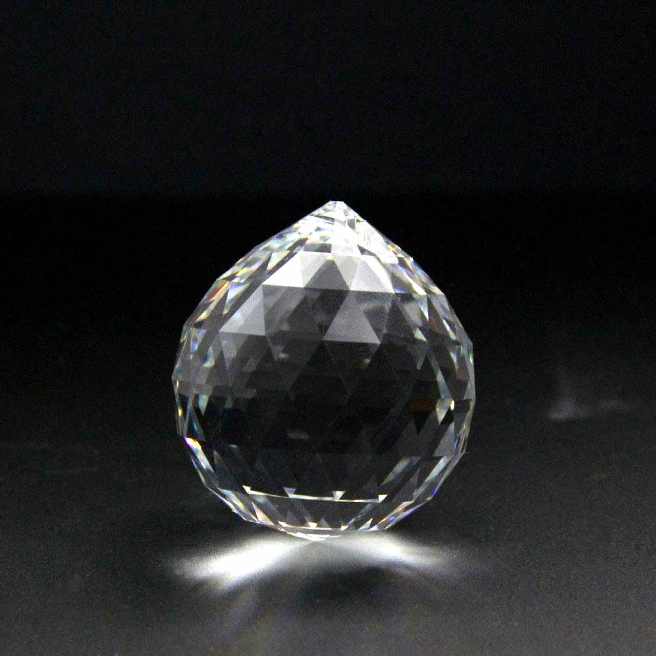 Chandelier Lead Crystal Ball Prism Pendant Drop Faceted Cut Etsy