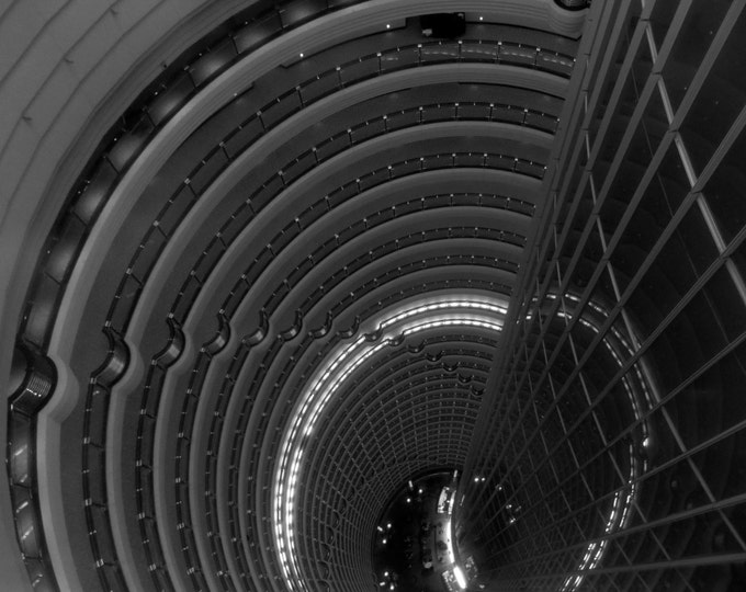 Looking to the Lobby, Jin Mao Tower, Pudong, China