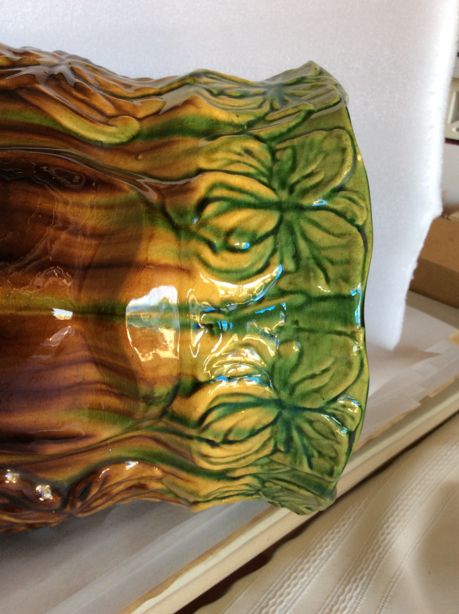 Vintage Art Pottery Umbrella Stand 1920s Brush Mccoy/ Etsy