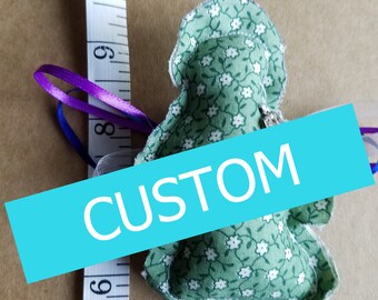 CUSTOM - Reiki Healing Angel Doll: Features Reiki and Natural Crystals for Healing - Custom Made