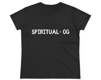 Women's Spiritual OG T-shirt, Spiritual OG tshirt, Spiritual Gangster shirt, Spiritual Original Gangster Tshirt, Yoga Tshirt