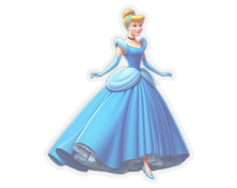 Cinderella sticker, cinderella, cinderella tech sticker, cinderella fans, Kiss-Cut Stickers