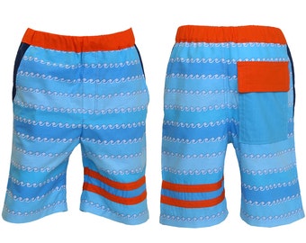 Shorts Pattern, Boys Shorts Pattern, Swim Shorts Pattern, pdf Sewing Pattern, Boys Sewing Pattern pdf, Pants Pattern, STRIPE SHORTS