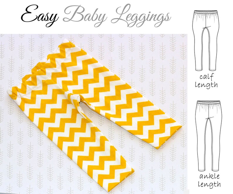 Baby Leggings Pattern Pdf Baby Sewing Pattern Baby Pants - Etsy
