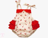 Baby Romper Sewing Pattern PDF | Infant Newborn Toddler Girls Romper Pattern, ISABELLA PDF