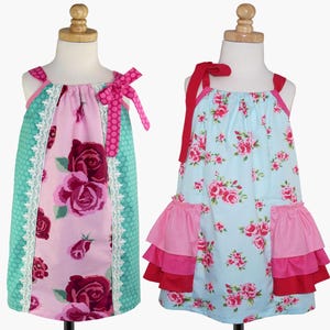 Pillowcase Dress Pattern pdf, Girls Dress Pattern PDF. Childrens Sewing Pattern, Girls Sewing Pattern, Dress Pattern, SUMMER DRESS