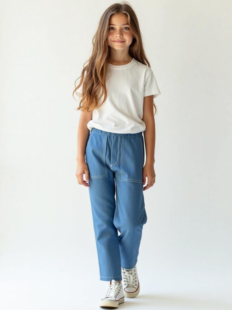 Pants Pattern, Boys Sewing Pattern pdf, Boys Pants Pattern, Pants Sewing Pattern, PDF Sewing Pattern, NATHAN PANTS image 5
