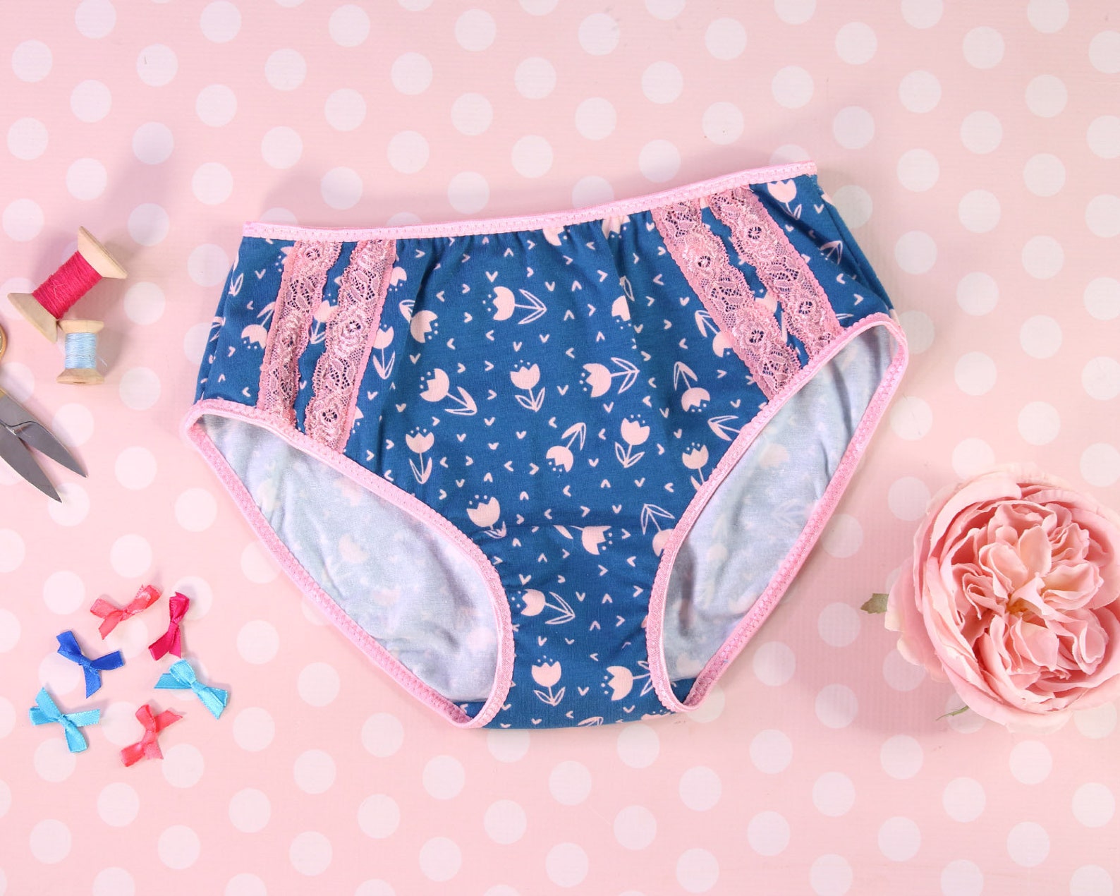 Panties Patterns Underwear Pattern Women High Waist Panties Etsy