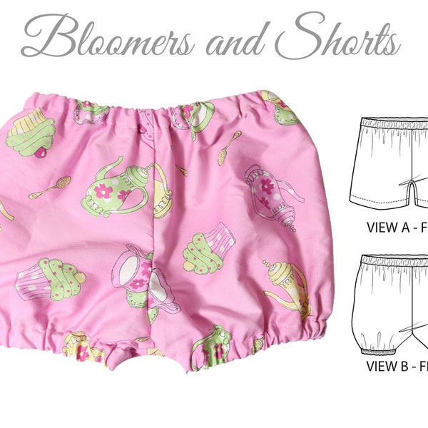 Baby Sewing Pattern pdf, Diaper Cover Pattern pdf, Nappy Cover, Baby Bloomer Pattern, Baby Pants Pattern, Baby Shorts Pattern, BABY BLOOMERS