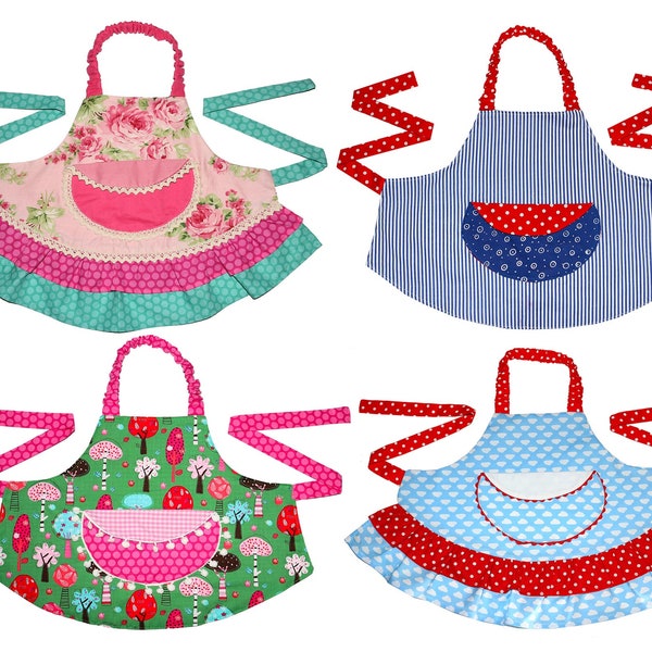 Easy Sewing Apron for Kids Etsy