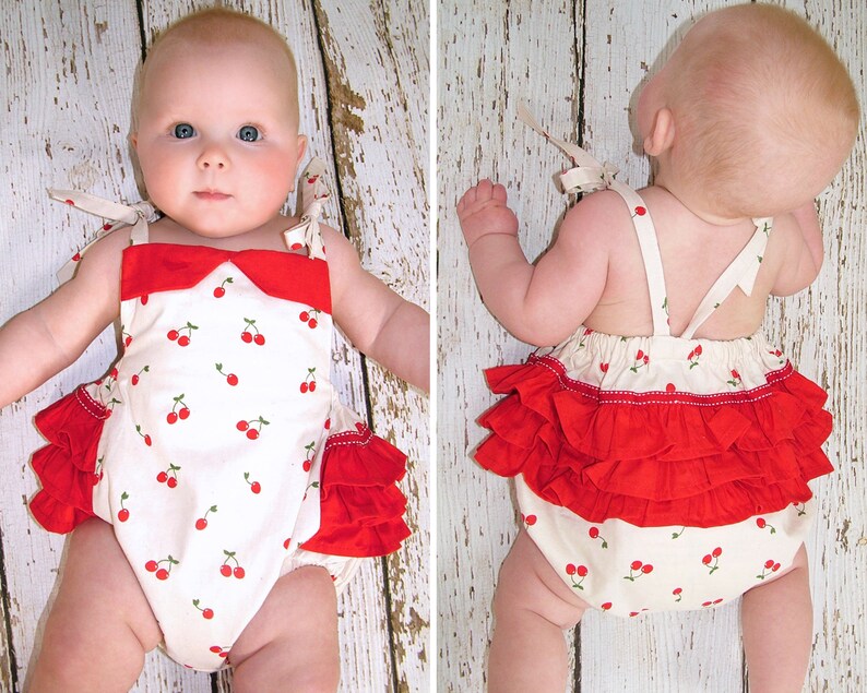 Baby Sewing Pattern for Romper PDF Sewing Pattern for Baby Etsy UK