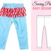 Baby Leggings Pattern, Baby Sewing Pattern Pdf, Baby Pants Pattern ...