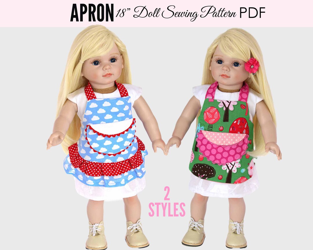 Doll Clothes Pattern 18 Inch Doll Pattern for Clothes 18" Dolls ...