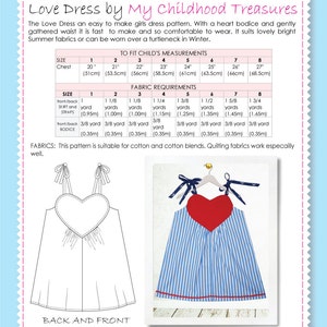 Girls Dress Pattern Pdf, Childrens Sewing Pattern, Dress Sewing Pattern, Girls Clothing Pattern ...