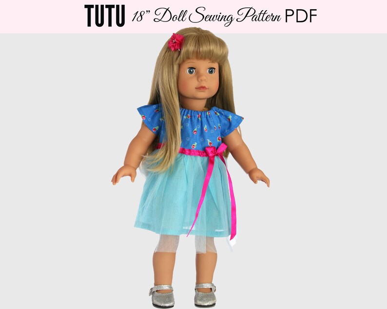 18 inch doll dress pattern