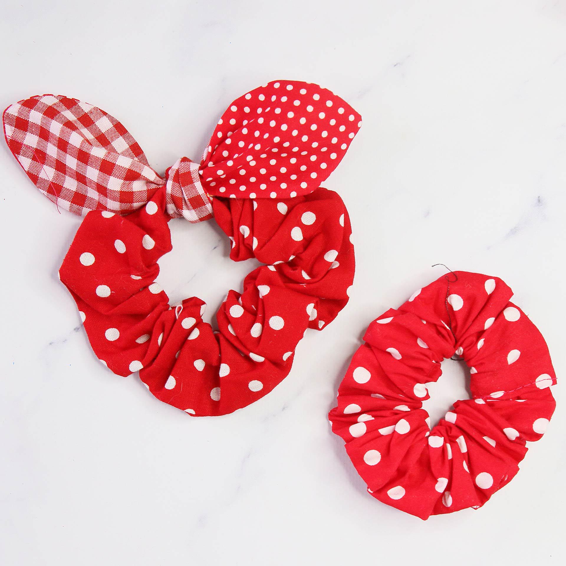 Scrunchie Pattern, 6 Sizes and Bow, Sewing Pattern PDF - Etsy