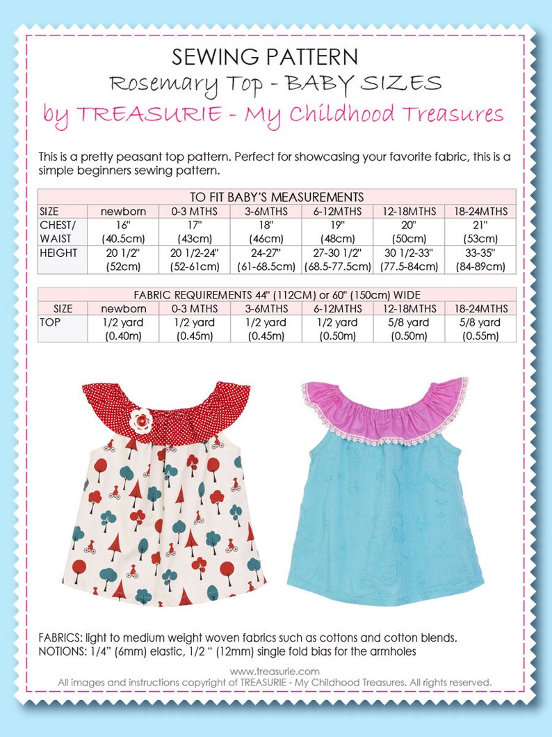 Baby Sewing Patterns Baby Top Pattern Baby Patterns Baby Etsy Australia