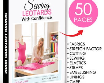 Sewing Leotards Guide, How to Sew Leotards and Swimwear PDF