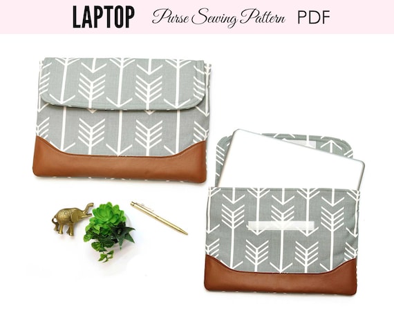 Schnittmuster Laptoptasche Schnittmuster DIY Laptophulle Schnittmuster PDF Schnittmuster PDF Schnittmuster PDF Hulle Schnittmuster Nahanleitung Schnittmuster Laptoptasche Schnittmuster Nahanleitung Sc...