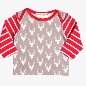 Baby tshirt pattern, baby top pattern, baby t-shirt pattern, baby shirt sewing pattern PDF, OVERLAP TSHIRT 0-36mth (B201-L)