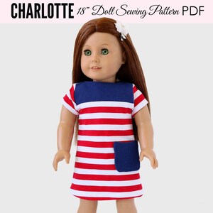 18 inch doll dress sewing pattern