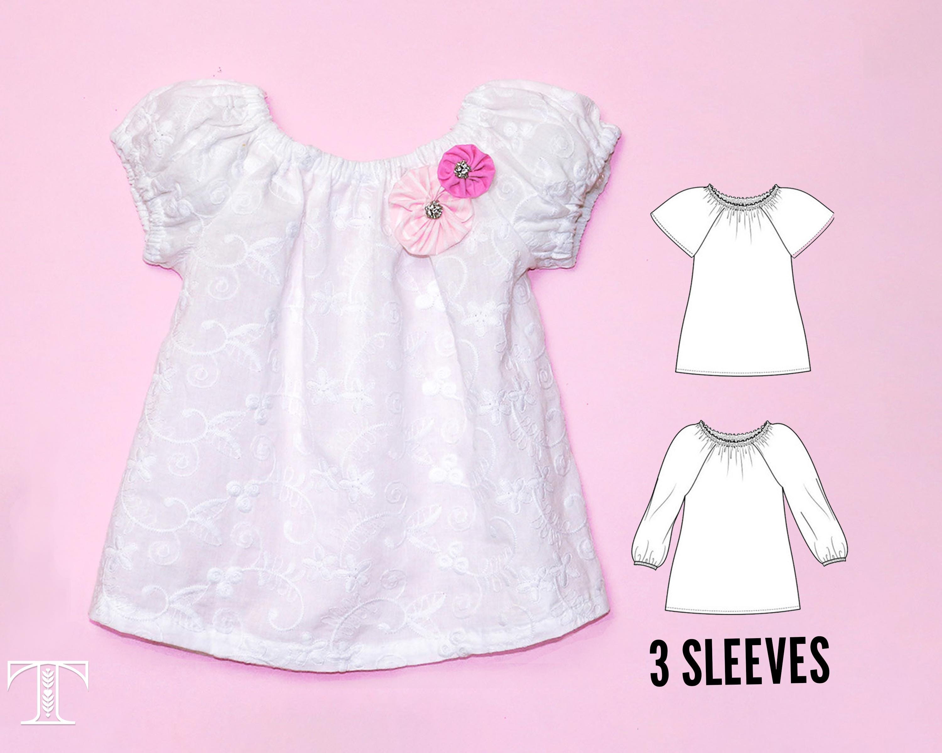 Blusa de niñas campesinas España