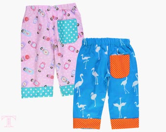 Baby pants Pattern, Baby Sewing pattern pdf, Baby trousers pattern, Baby Boys Pattern, Baby Girls Pattern, COMFY BABY PANTS