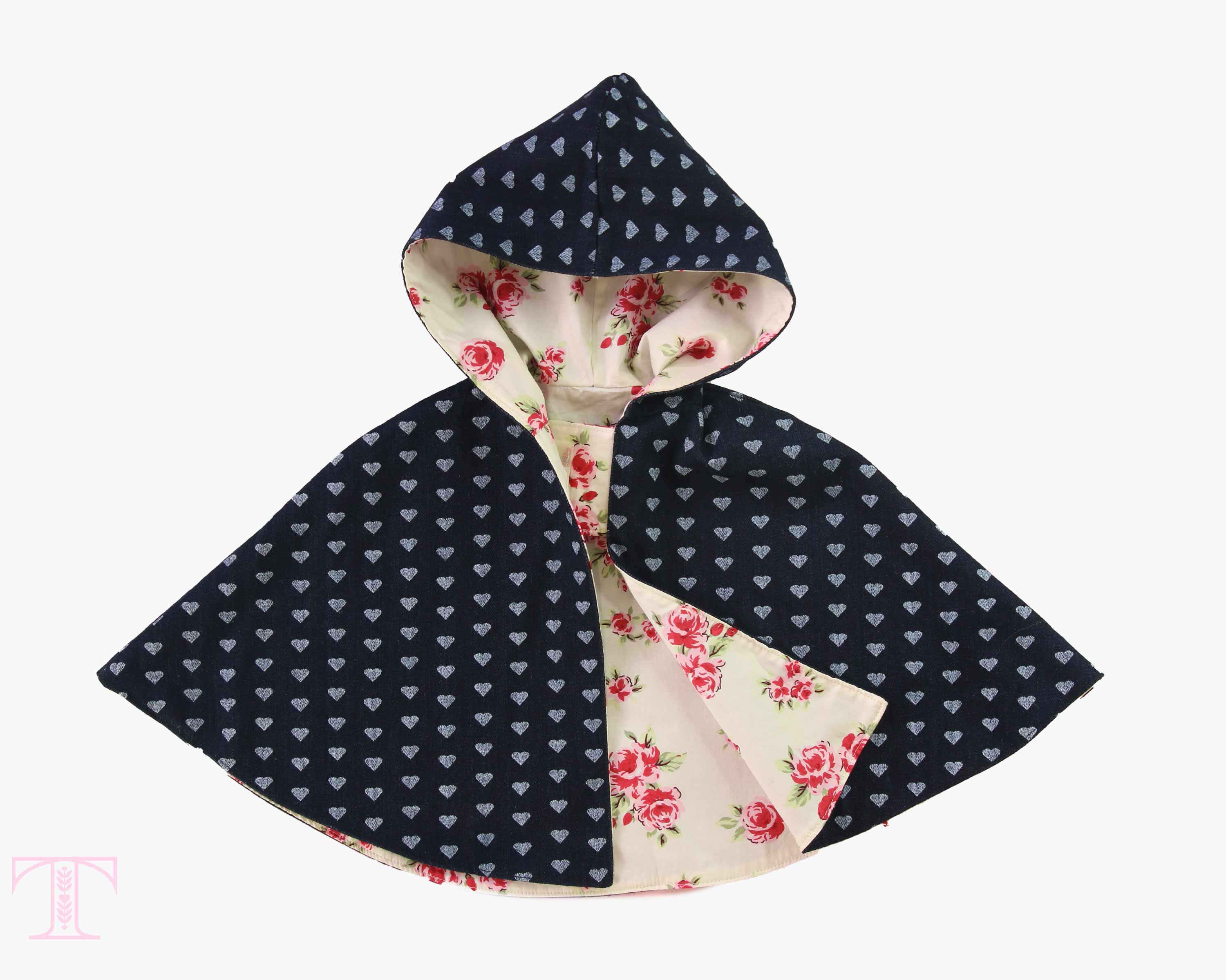 Cape Tricotée Joules Fille – Bleue – 11-12 Ans – Grosse Maille, Col Roulé, Laine