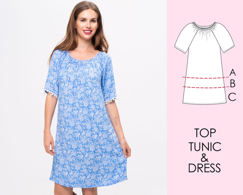Womens Dress Pattern Ladies Dress Pattern Sewing Pattern - Etsy Australia