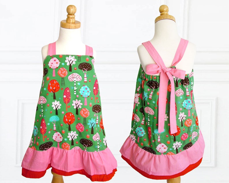 Girls dress patterns PDF, Childrens sewing pattern pdf, kids patterns, girls sewing pattern pdf, sewing pattern for girls, ROBIN DRESS image 2