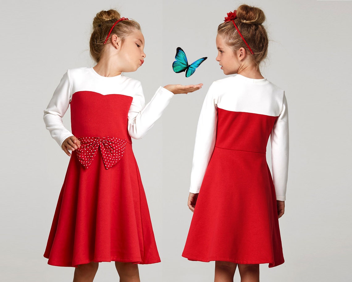 Tween Girls Dress Pattern PDF Teenage Dress Pattern Stretch Etsy