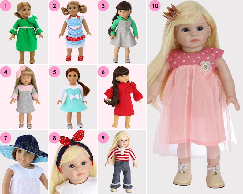 doll clothes patterns
