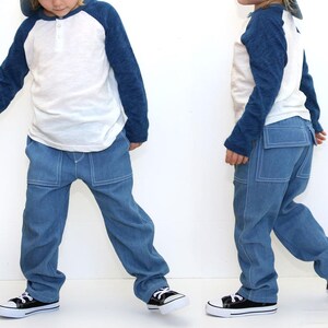 Pants Pattern, Boys Sewing Pattern pdf, Boys Pants Pattern, Pants Sewing Pattern, PDF Sewing Pattern, NATHAN PANTS image 6