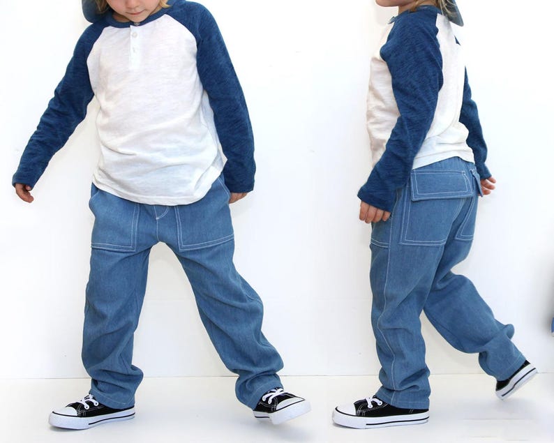 Pants Pattern, Boys Sewing Pattern pdf, Boys Pants Pattern, Pants Sewing Pattern, PDF Sewing Pattern, NATHAN PANTS image 6