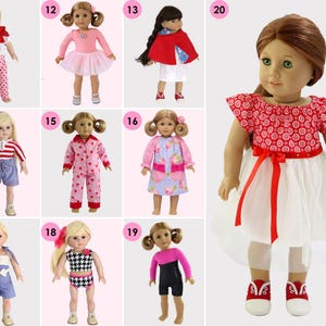 doll clothes sewing patterns