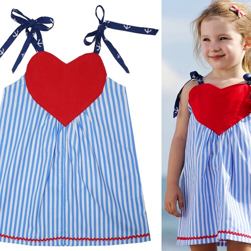 Girls Dress Pattern, Dress Pattern for Girls, Girls Sewing Pattern pdf,  Childrens Sewing Pattern, Sewing Pattern PDF, LOVE DRESS