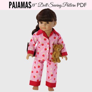 doll pj pattern