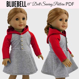18 inch doll dress pattern pdf