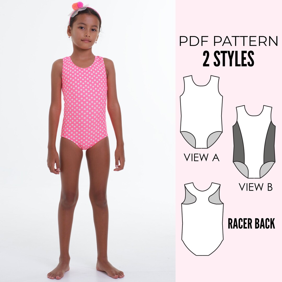 Swimsuit Patterns Leotard Pattern Swimwear Sewing Pattern Etsy