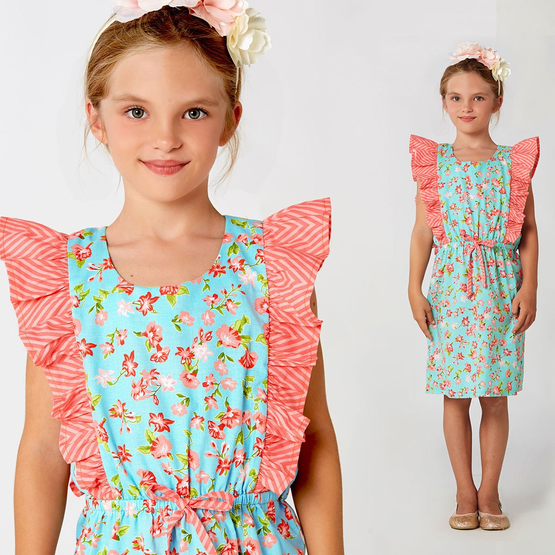 Girls Dress Pattern PDF Little Girls Dress Patterns PDF Etsy Australia