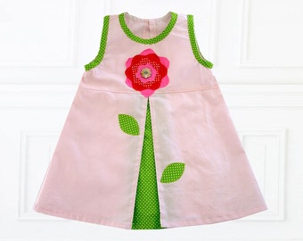 Girls Sewing Pattern pdf, Girls Dress Pattern, Childrens Sewing Pattern, Toddler Pattern, Girls Clothing Pattern, BELLA