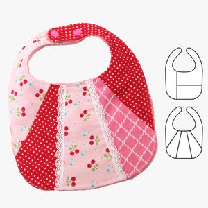 Bib Pattern, baby bibs pattern, Baby sewing pattern, Baby Bib Patterns, PDF Sewing pattern, Baby Bib Pattern, Bib Patterns,  PATCHWORK BIBS