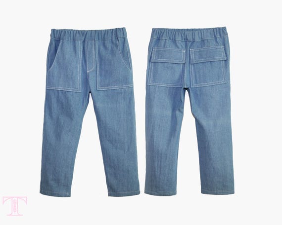 Pants Pattern, Boys Sewing Pattern pdf, Boys Pants Pattern, Pants Sewing Pattern, PDF Sewing Pattern, NATHAN PANTS