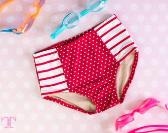 Patrón de pantalones, patrón de leotardo de niñas pdf, patrón de gimnasia, patrón de animadoras, patrón de bikini, patrón de traje de baño, PANTALONES DE CINTURA ALTA
