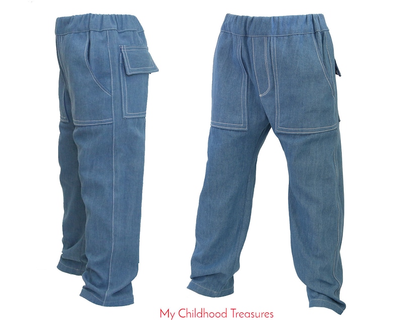 Pants Pattern Boys Sewing Pattern pdf Boys Pants Pattern | Etsy